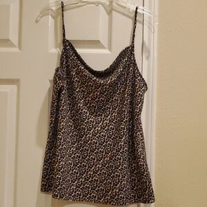 Ann Taylor Animal Print Top